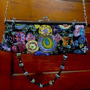 Beaded Clutch Purse